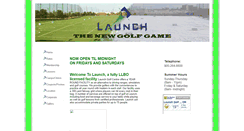 Desktop Screenshot of launchgolfcentre.com